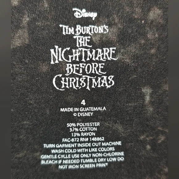 Nightmare Before Christmas Tank Top Size 4X - Picture 2 of 3